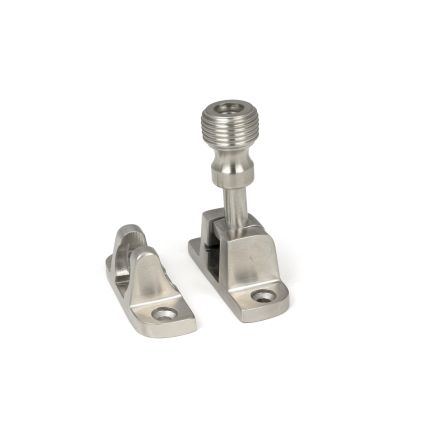 Satin Marine SS (316) Beehive Brighton Fastener (Radiused)