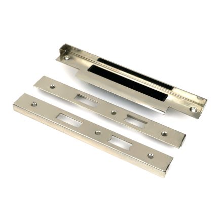 Polished Nickel ½" Rebate Kit for Euro Din Sash Lock