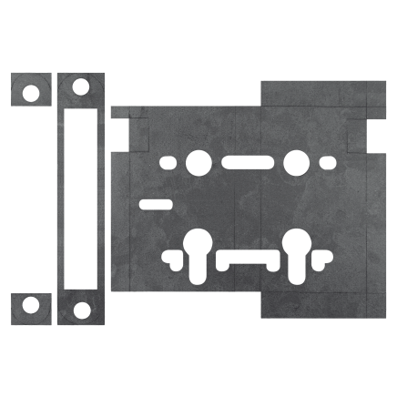 Atlantic Sashlock - Euro, 3LK & 5LK Intumescent Lock Kit FD30 0.8mm