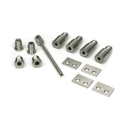 Satin Marine SS (316) Secure Stops (Pack of 4)
