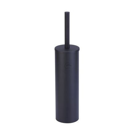 Oxford Toilet Brush and Holder set. Black finish