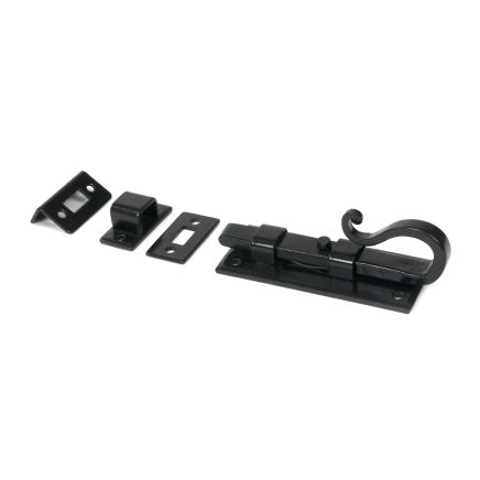 Black 4" Shepherd's Crook Universal Bolt