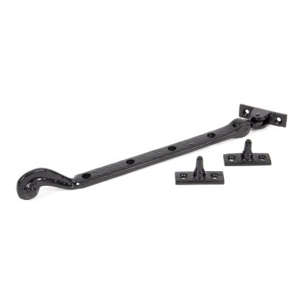 Black 11" Rosehead Stay