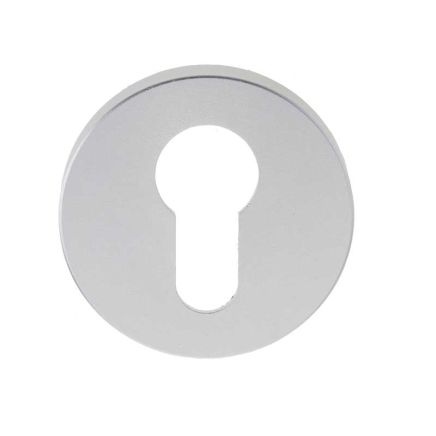 Euro Profile Escutcheon Satin Anodised Aluminium - By Frelan Hardware - SAA11