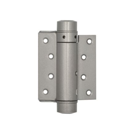 Single Action Steel Spring Hinges 75mm Silver - By Frelan Hardware - HG3003-3GY