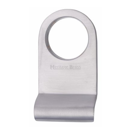 Heritage Brass Round Cylinder Pull Satin Chrome finish
