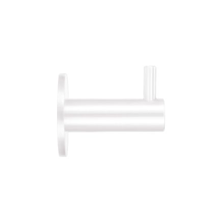 Zoo Hardware Wall Mounted Hook w/ Rose - White