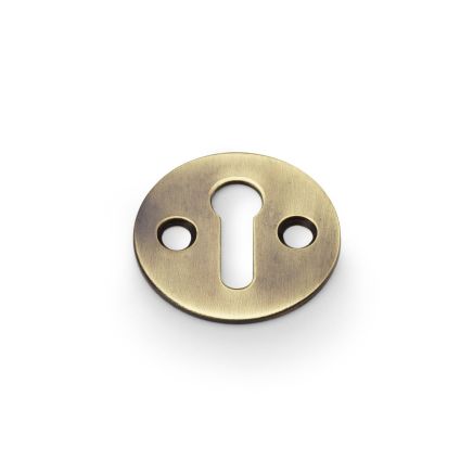 Alexander & Wilks - Victorian Standard Profile Escutcheon - Antique Bronze