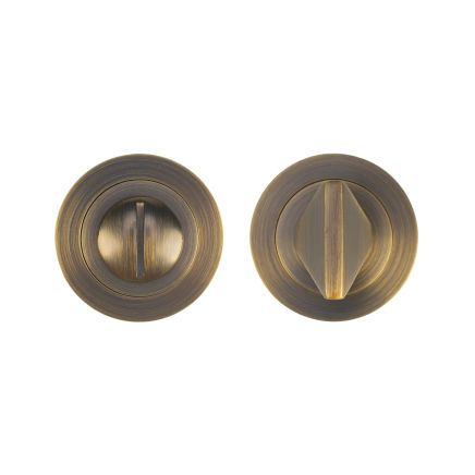 Zoo Hardware Turn and Release - Antique Brass