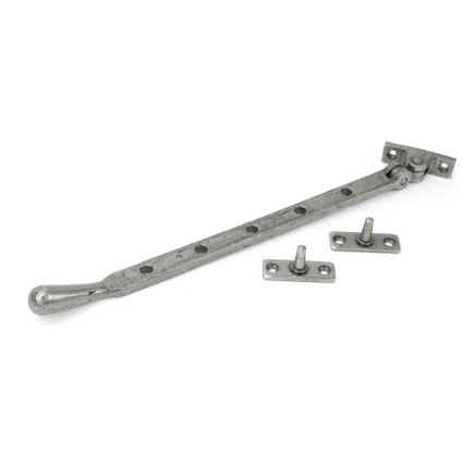 Pewter 12" Peardrop Stay