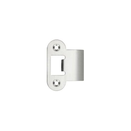 Zoo Hardware Spare Extended Radius Tongue Strikes to suit the ZTLKA and ZTLA Tubular Latches - strike only no box/screw - Stainless Steel