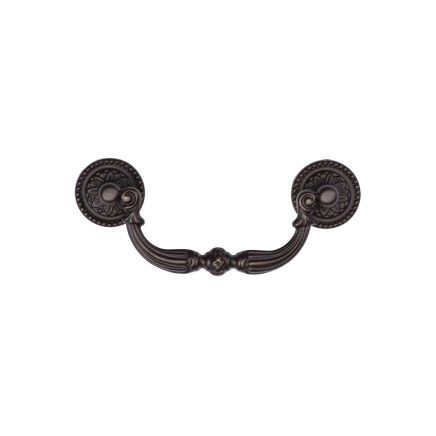 Ornate Drop Pull 096mm Matt Bronze finish