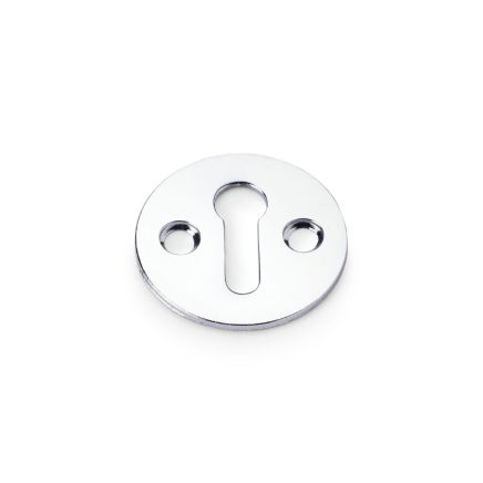 Alexander & Wilks - Victorian Standard Profile Escutcheon - Polished Chrome