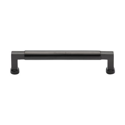 Heritage Brass Cabinet Pull Bauhaus Design 160mm CTC Matt Bronze Finish