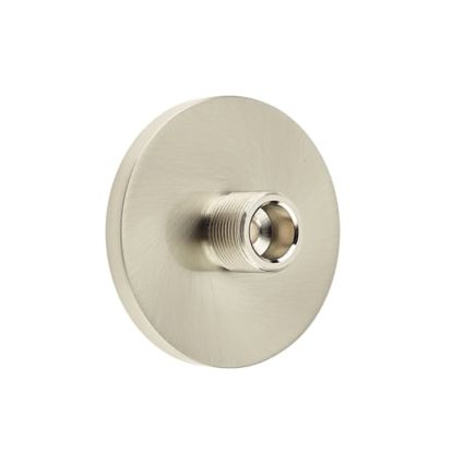 Burlington Plain Bases to Suit Wall Mounted Doorstops Satin Nickel - By Frelan Hardware - BUR971SN