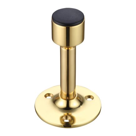 Zoo Hardware Projection Door Stop - Polished Brass