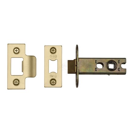 York Architectural Tubular Latch 2 1/2" Satin Brass Finish