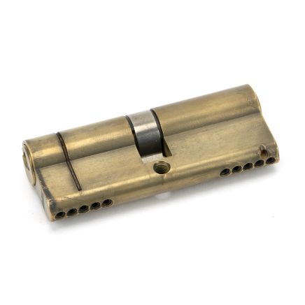 Aged Brass 40/40 5pin Euro Cylinder