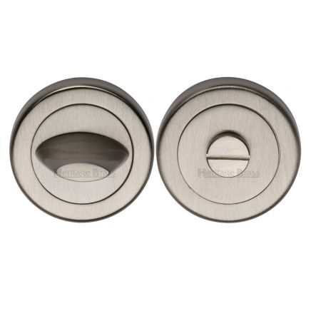 Heritage Brass Thumbturn & Emergency Release Satin Nickel finish