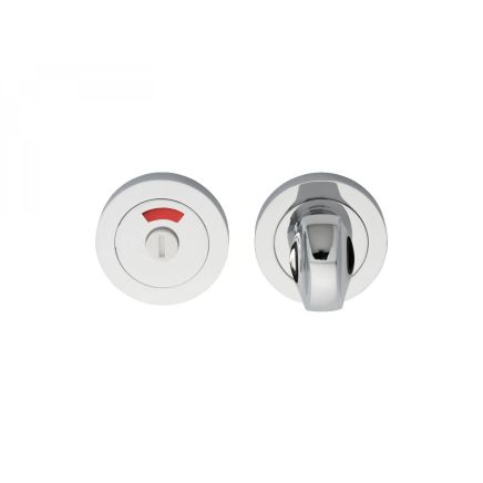 Turn And Release With Indicator - Polished Chrome