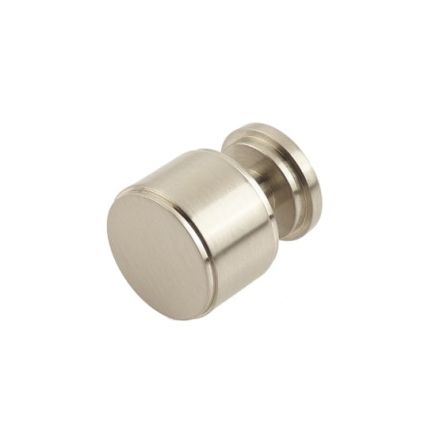 Belgrave Stepped Cupboard Knobs Satin Nickel - By Frelan Hardware - BUR501SN
