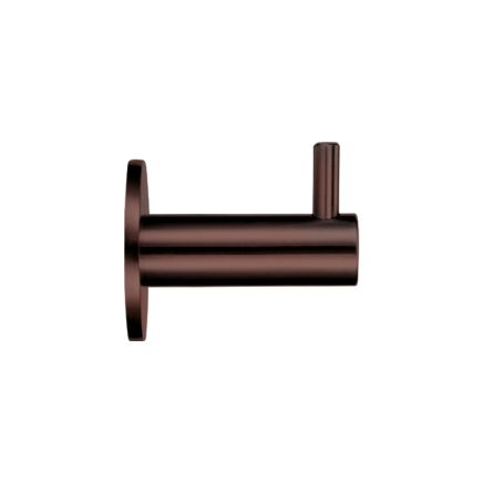 Zoo Hardware Wall Mounted Hook w/ Rose - Bronze