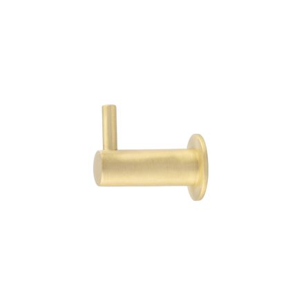 Hoxton Cupboard Hooks 37mm Satin Brass - By Frelan Hardware - HOX665SB