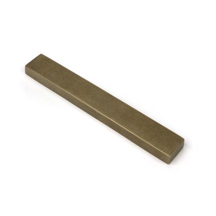 Burnished Brass Slimline External Blank Plate (Each)