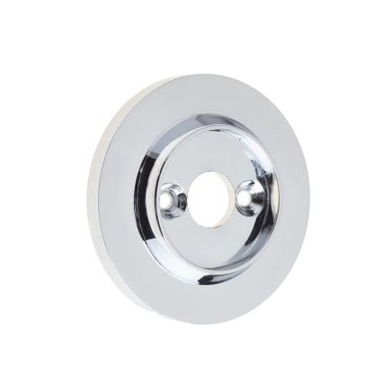 Replacement Roses for Porcelain Door Knobs 60mm Polished Chrome - By Frelan Hardware - JC80RPC