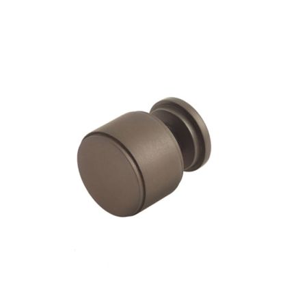 Belgrave Stepped Cupboard Knobs Dark Bronze - By Frelan Hardware - BUR501DB