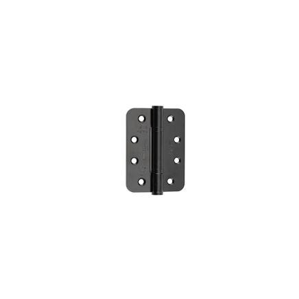 Certifire Stainless Steel Grade 13 Radiused Polymer Bearing Hinges 3 Knuckle (PCK 3) 102x76x3mm Blac - By Frelan Hardware - J9633BL