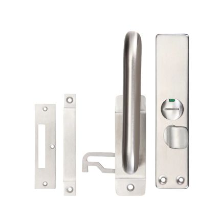 Zoo Hardware Facility Indicator - Reversible - Satin Stainless