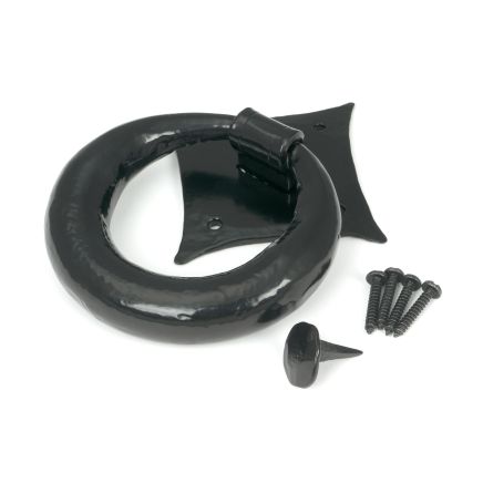 Black Ring Door Knocker