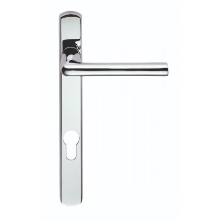 Serozzetta Rosa Lever On Narrow Plate - Polished Chrome