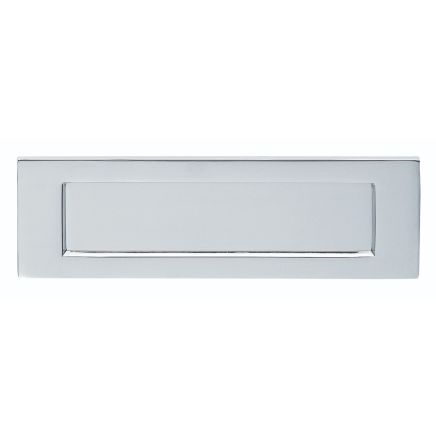 Plain Letter Plate - Polished Chrome