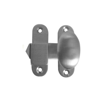 Jedo Throw Over Catch 51mm 51mm Satin Chrome - By Frelan Hardware - JVCCSC1