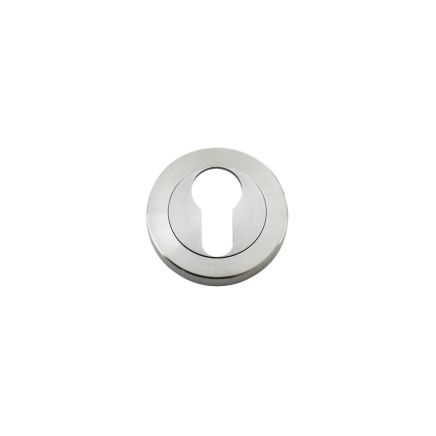 Zoo Hardware Euro Profile Escutcheon 50mm dia - Stainless Steel