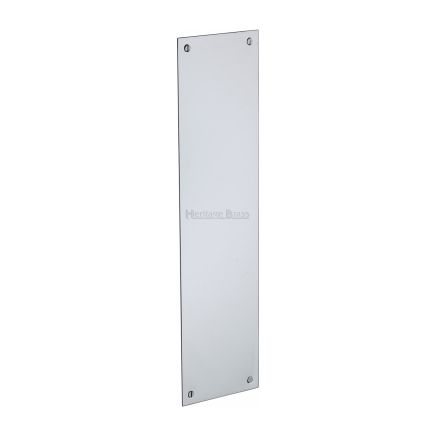 Heritage Brass Fingerplate 305mm Polished Chrome finish