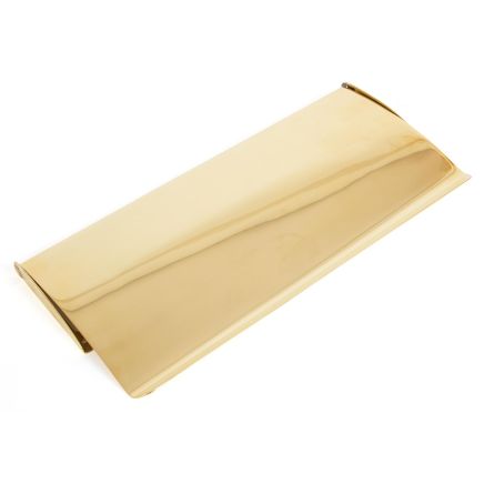 Polished Brass Small Letter Plate Cover