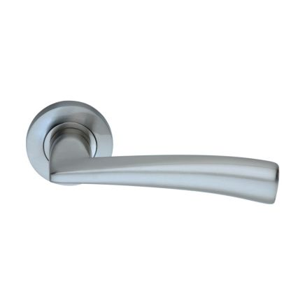 Leygo Lever Door Handle Satin Chrome