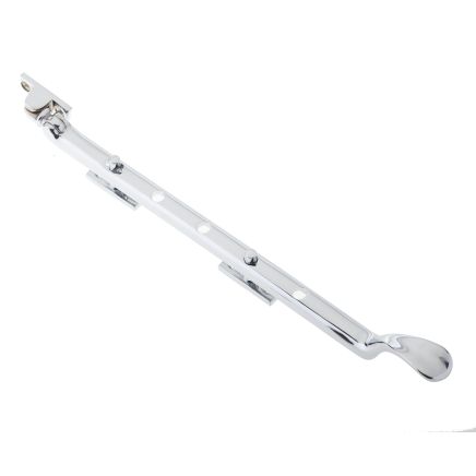 Victorian Casement Stays 300mm Polished Chrome - By Frelan Hardware - JV44BPC