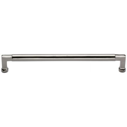 Heritage Brass Cabinet Pull Bauhaus Design 320mm CTC Polished Nickel Finish
