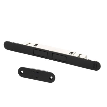 AGB Touch Adjustable Magnetic Door Catch - Matt Black