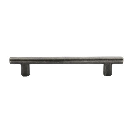 Rustic Pewter Cabinet Pull Round T-Bar Design 192mm CTC