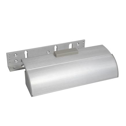 Zoo Hardware Architectural Z & L Bracket with cover plates - For us with ML600 range of Maglocks