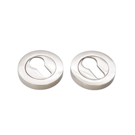 Euro Profile Escutcheon Polished Nickel