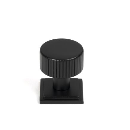 Matt Black Judd Cabinet Knob - 25mm (Square)