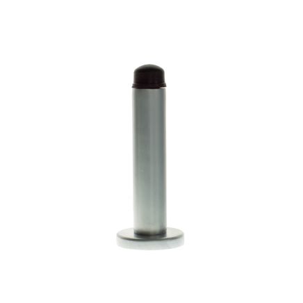 Atlantic Premium Wall Mounted Door Stop on Concealed Fix Rose - Satin Chrome