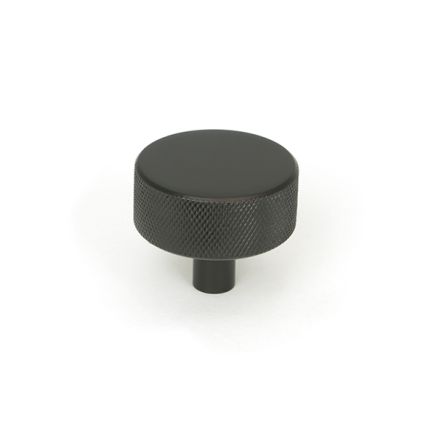 Aged Bronze Brompton Cabinet Knob - 38mm (No rose)