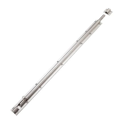 Zoo Hardware Barrel bolt - 600mm x 40mm - Satin Stainless